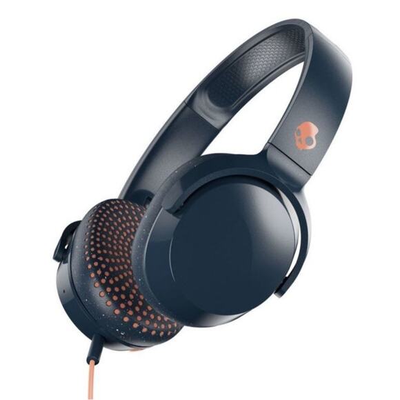 Skullcandy Riff Wired Blue Over-Ear Headphones - Picture 7 of 7